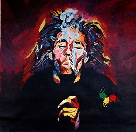 Buy Missmessyartist Bob Marley 01 Handmade Painting By Neha Patidar