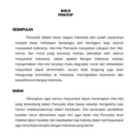 11 Contoh Penutup Makalah Yang Baik Dan Benar