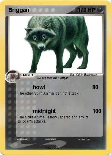 Pokémon Briggan 1 1 Howl My Pokemon Card