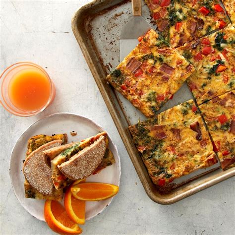 Sheet Pan Egg Sandwiches For A Crowd Recipe Eatingwell