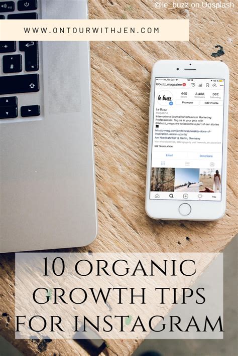 10 Organic Growth Tips For Instagram Instagram 10 Things Tips