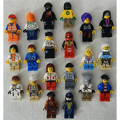 10 New Lego Minifig People Lot Random Grab Bag Of Minifigure Guys City