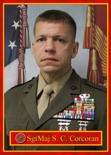 Sgt Maj Shawn Corcoran 6th Marine Corps District Leaders