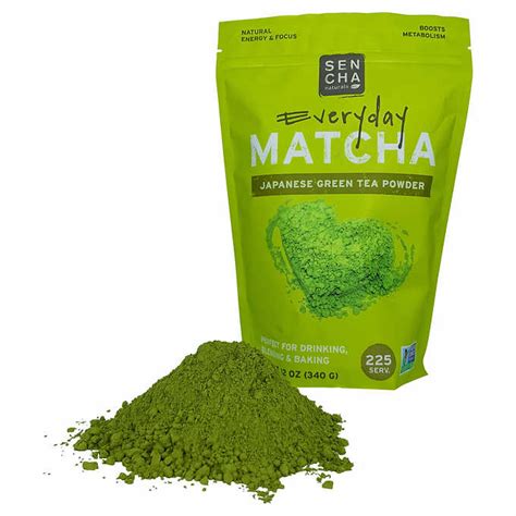 Sen Cha Organic Japanese Matcha Green Tea Powder 1497 Costco In Store