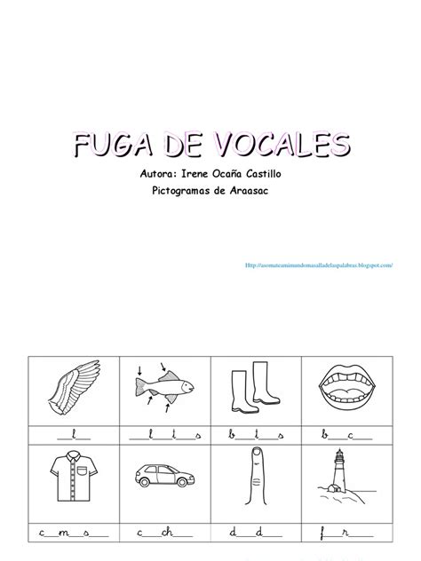 Fuga De Vocales Pdf