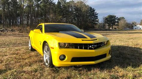 Low Mileage 2010 Chevrolet Camaro Ss Transformers Edition Up For Grabs Motorious