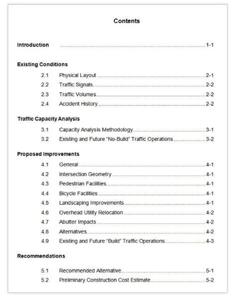 Table Of Contents Apa 7th Edition Purdue Owl Table Of Contents Apa