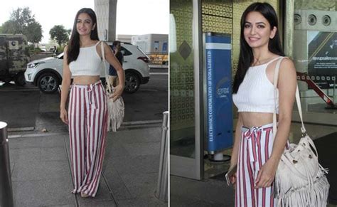 Kriti Kharbanda Shows Us One Of The Many Ways To Add Stripes To Our