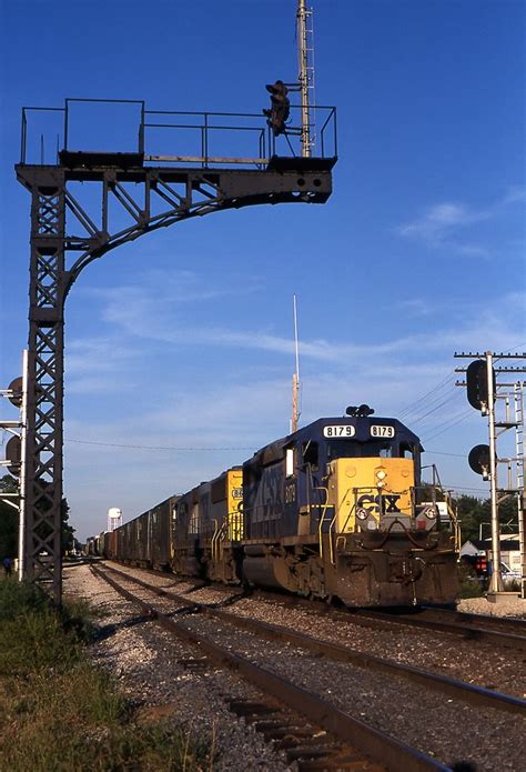 Csx8179 After Switching A Few Cars In Mitchell A Westboun Flickr
