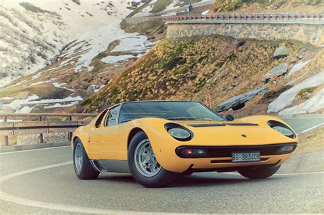 Photo Lamborghini Miura P400 Sv Coupé 1966