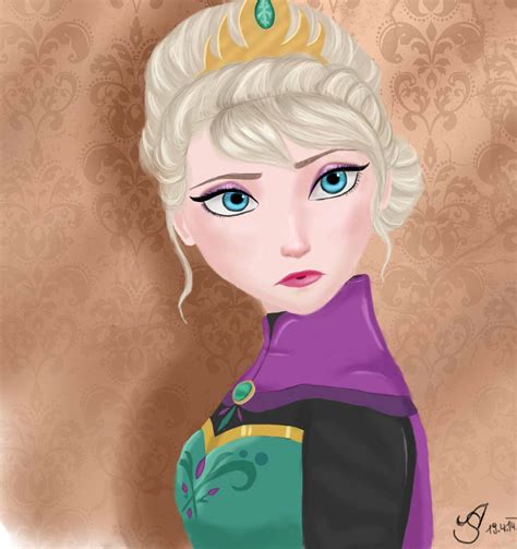 Elsa Queen Of Arendelle By Xrainsxkissx On Deviantart