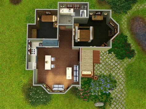 Floor Plan Sims House Design House Layouts Sims Freeplay Houses