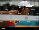 Volleyball player during the Games of the XXVIII Olympiad in Athens ...