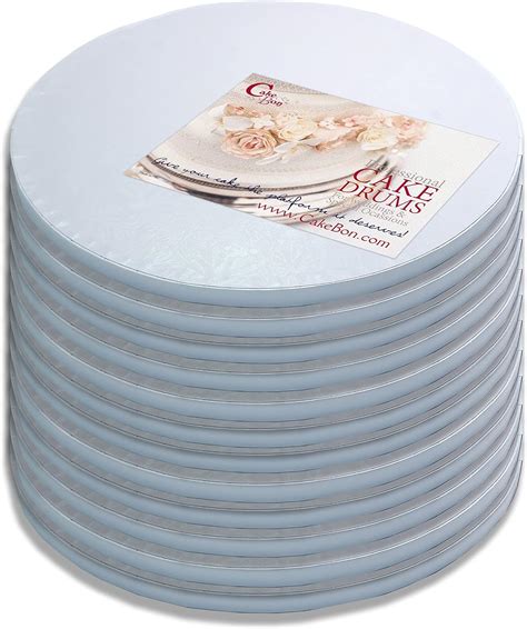 Cake Drums Round 12 Inches Sturdy 12 Inch Thick Professional