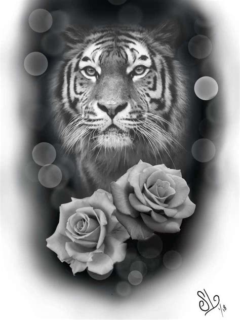 Tatuagem De Tigre 55 Fotos Rose Drawing Tattoo Tiger Drawing Tiger