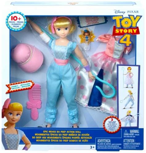 Disney Pixar Toy Story 4 Epic Moves Bo Peep Action Doll Officer Giggle