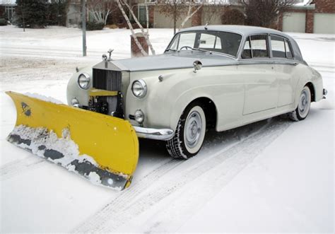 Rolls Royce Snow Plow Amazing Classic Cars