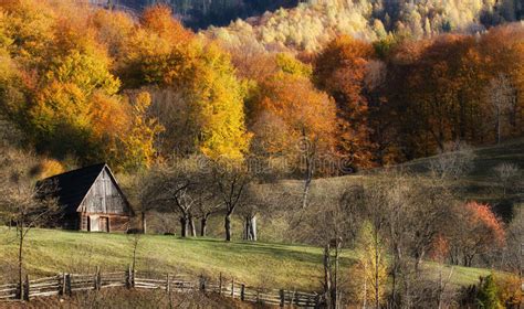 Breathtaking Colorful Fall Landscape Stock Photo Image 34444110