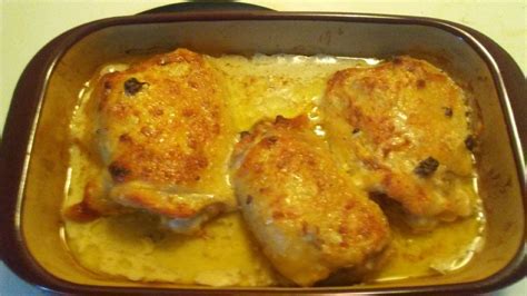 Here's why this is the casserole of our dreams this is a literal dump 'n bake recipe: Cream of Mushroom Oven Baked Chicken Recipe | SparkRecipes