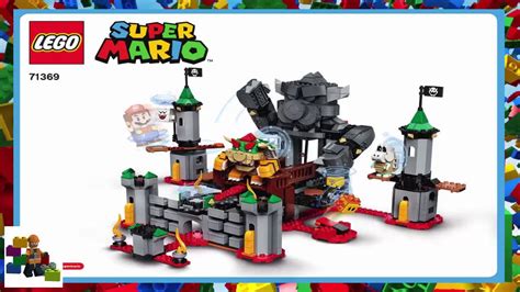 Lego Instructions Super Mario 71369 Bowsers Castle Boss Battle