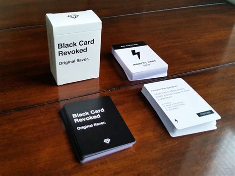 The objective of black card revoked is to not lose all ten of your points.the first player to lose all ten points is the loser! Announcement! COPE Has Placed a Moratorium on BLAXIT Passes | Awesomely Luvvie