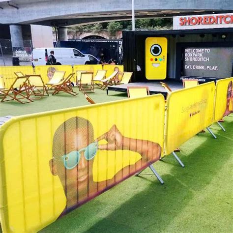 Crowd Barrier Covers Custom Printed To Brand Events