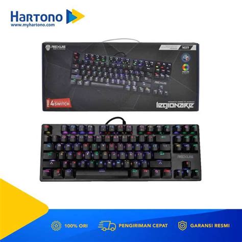 Jual Rexus Gaming Cable Keyboard Rx Mx9 Bkrw Di Seller Myhartono Tech
