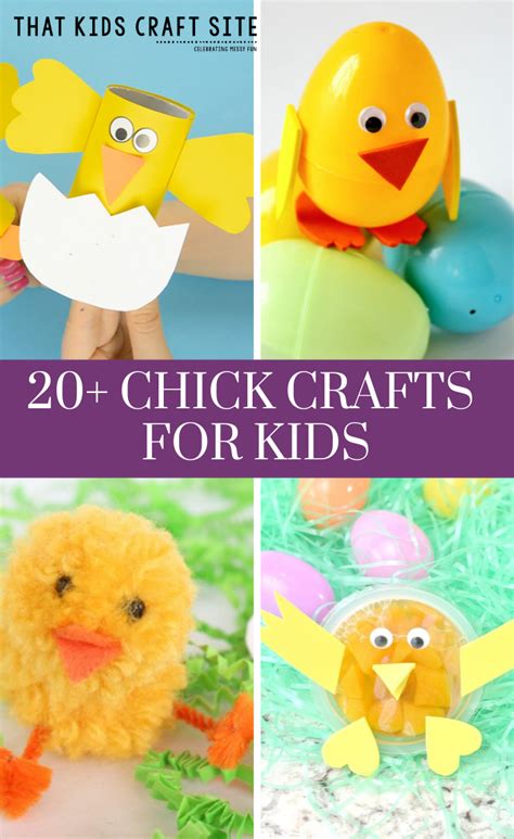 20 Chick Crafts For Kids That Kids Craft Site