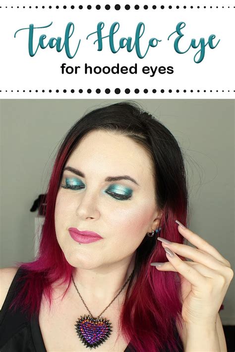 Hooded Eyes Teal Blue Halo Eye Makeup Tutorial With Makeup Geek