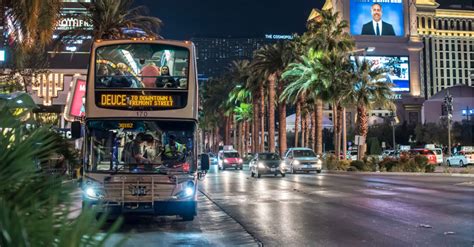 Buses On The Strip In Las Vegas Rtc The Deuce And More