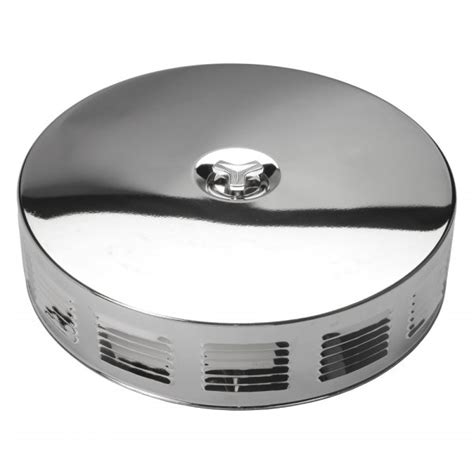 Trans Dapt® 2293 Louvered Corvette Style Chrome Air Cleaner Assembly