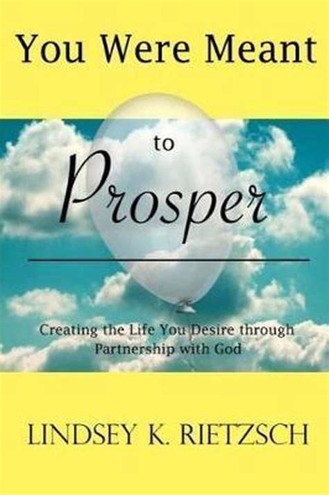 You Were Meant To Prosper Lindsey K Rietzsch 9781532876622 Boeken