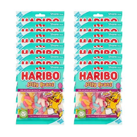 Haribo Jelly Beans Sweets 140g Pack Of 12 17kg Bulkco