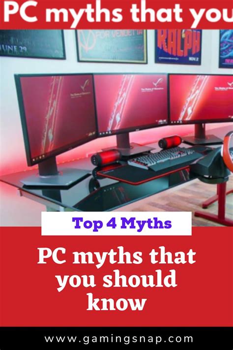 Pc Myths That You Should Know Buy Computer Myths Hyperx