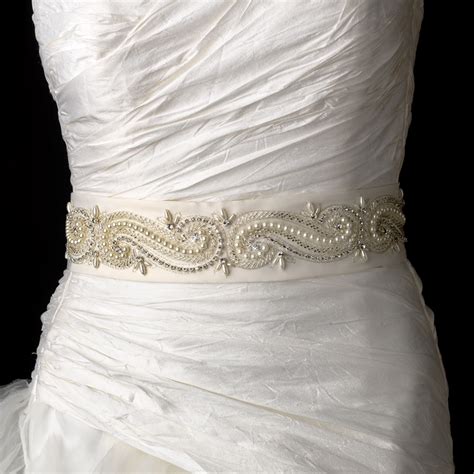 5,274 results for wedding sash belt. Pearl & Rhinestone Wedding Sash Belt for Proms, Weddings ...