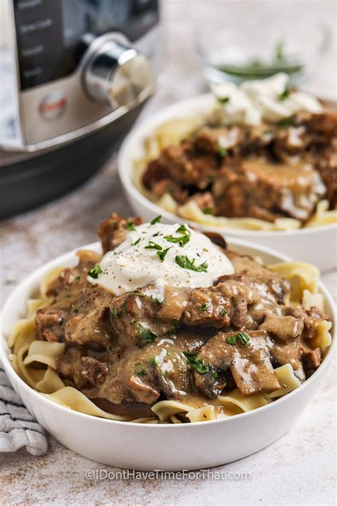 Instant Pot Beef Stroganoff I Don T Have Time For That