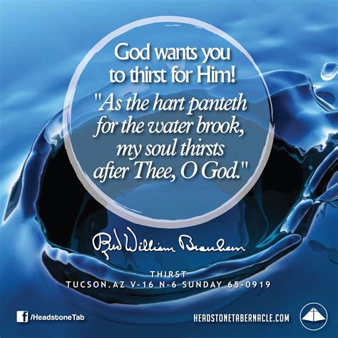 God Wants You To Thirst For Him As The Hart Panteth For The Water