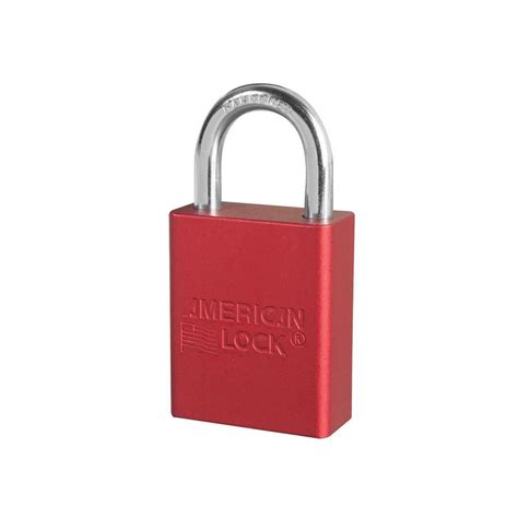 A1105 American Lock Safety Lockout Padlock 1 1238mm Rekeyable