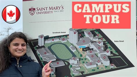 Campus Tour Of Saint Marys University Halifax Nova Scotia Canada