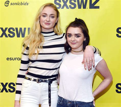 Maisie Williamss Reaction To Sophie Turners Engagement Will Hit You
