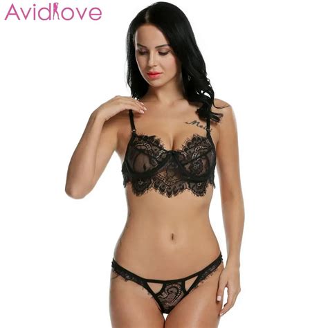 Avidlove Women Lingerie Set Erotic Nightwear Lace Sexy Lingerie Set