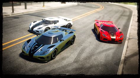 The Three Agera Rs From The Need For Speed Movie Made On The Crew