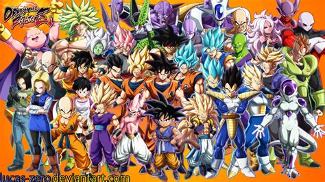 Dragon Ball Fighter Z Wallpaper By Lucas Zero On Deviantart