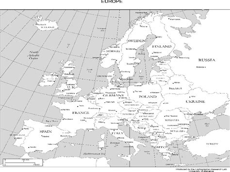 Printable Map Of Europe With Cities Usa Map 2018