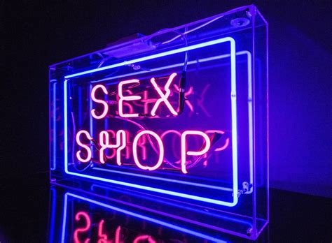 Neon Sex Shop Kemp London Bespoke Neon Signs And Prop Hire