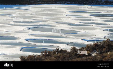 Spotted Lake British Columbia Canada Hi Res Stock Photography And