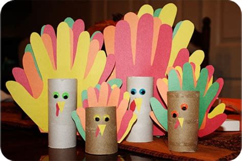 18 Thanksgiving Inspired Hand Turkey Crafts For Kids