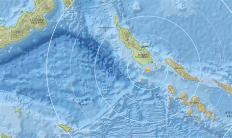 Papua New Guinea Earthquake 58 Quake Strikes Ring Of Fire World
