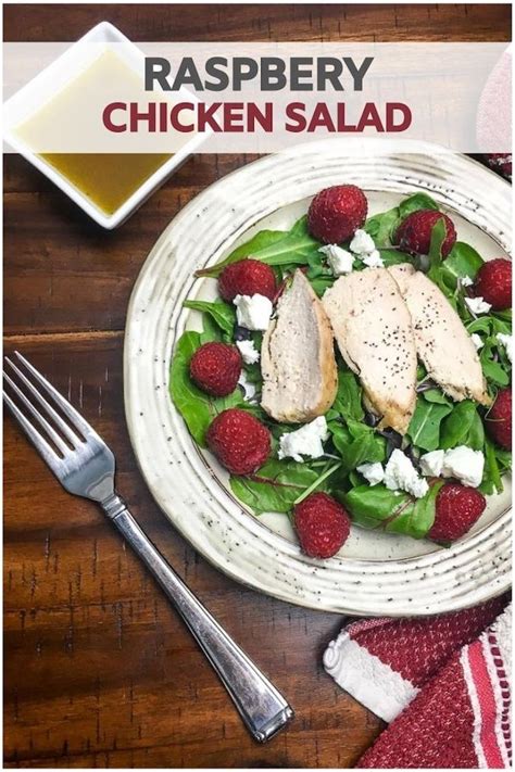 Raspberry Chicken Salad Recipe Mom Knows It All From Vals Kitchen