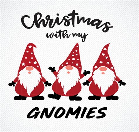 Christmas Gnome Svg Christmas Gnomies Svg Christmas With My Etsy